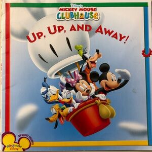 COMBO 2 Children Books Jump into January and Disney Up, Up, And Away!